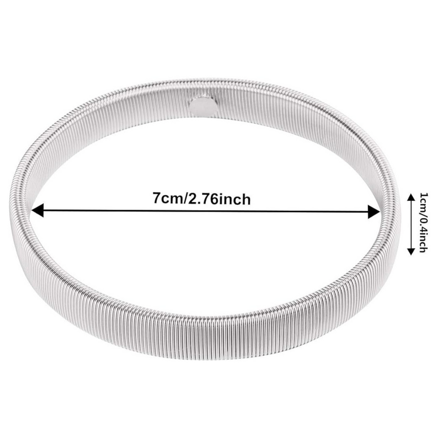 Arm Band Sleeve Holder in Silver