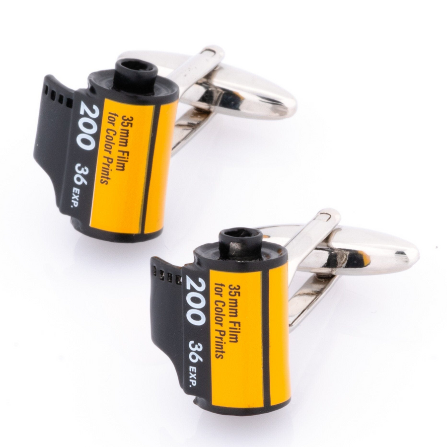 35mm Film Roll Cufflinks