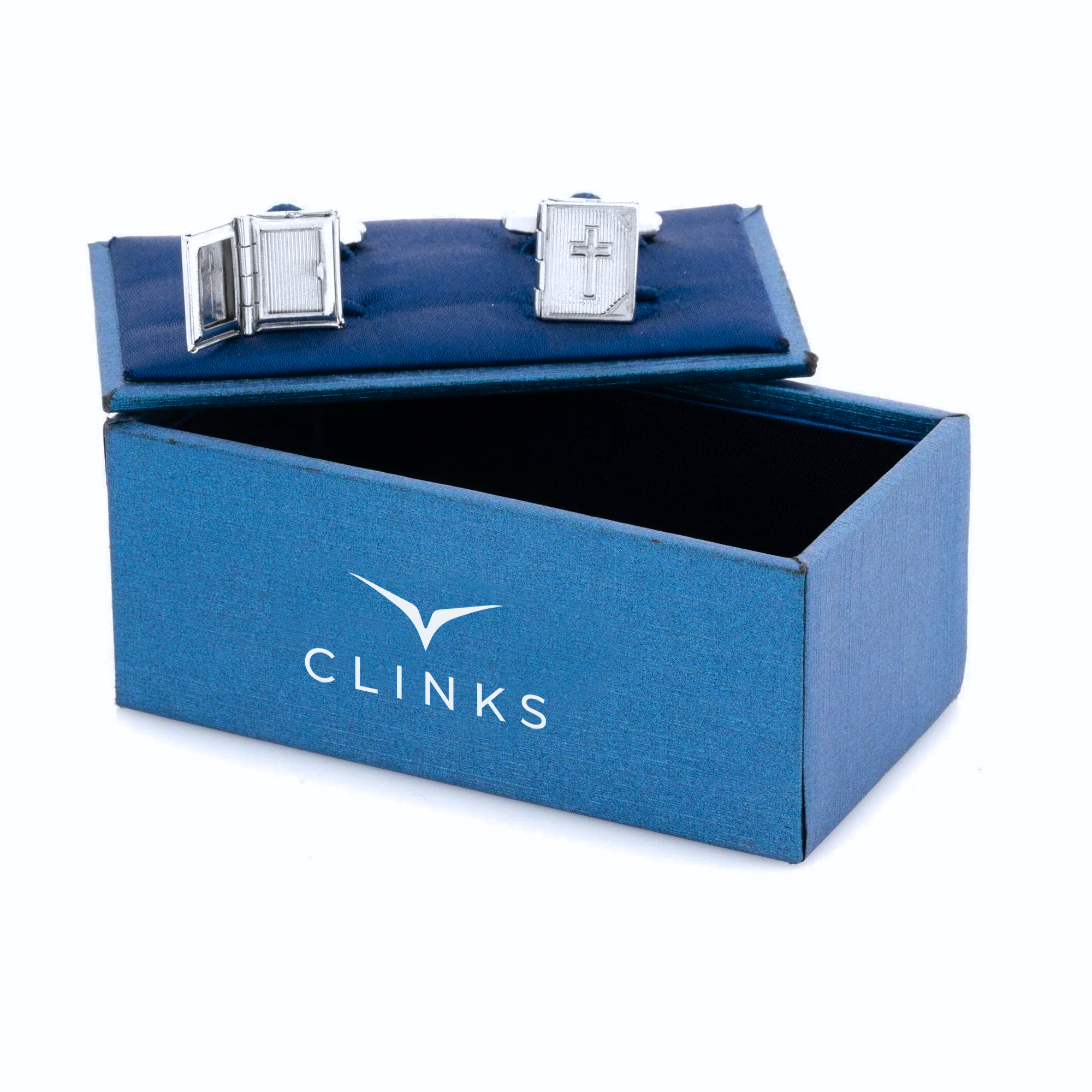 Opening Holy Bible Cufflinks