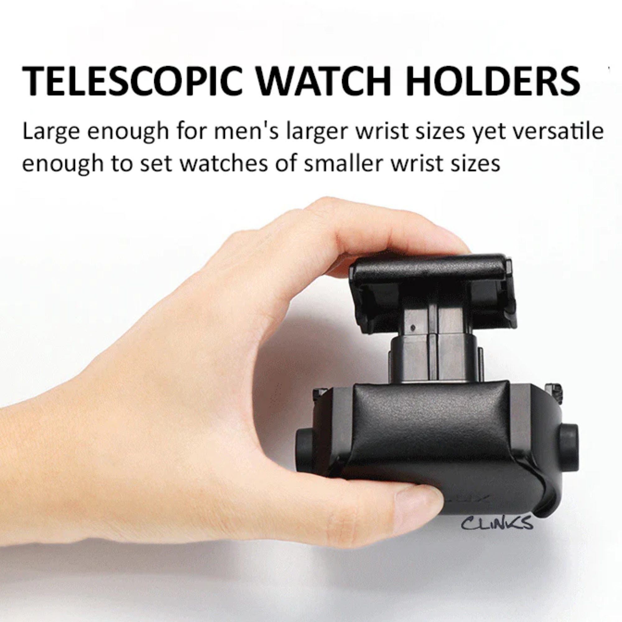 Vancouver Watch Winder for 2 Black