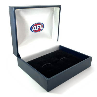 Silver Hawthorne Hawks AFL Cufflinks