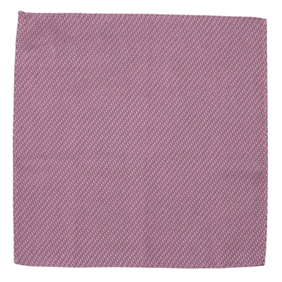 Pink Texture Hank Pocket Square