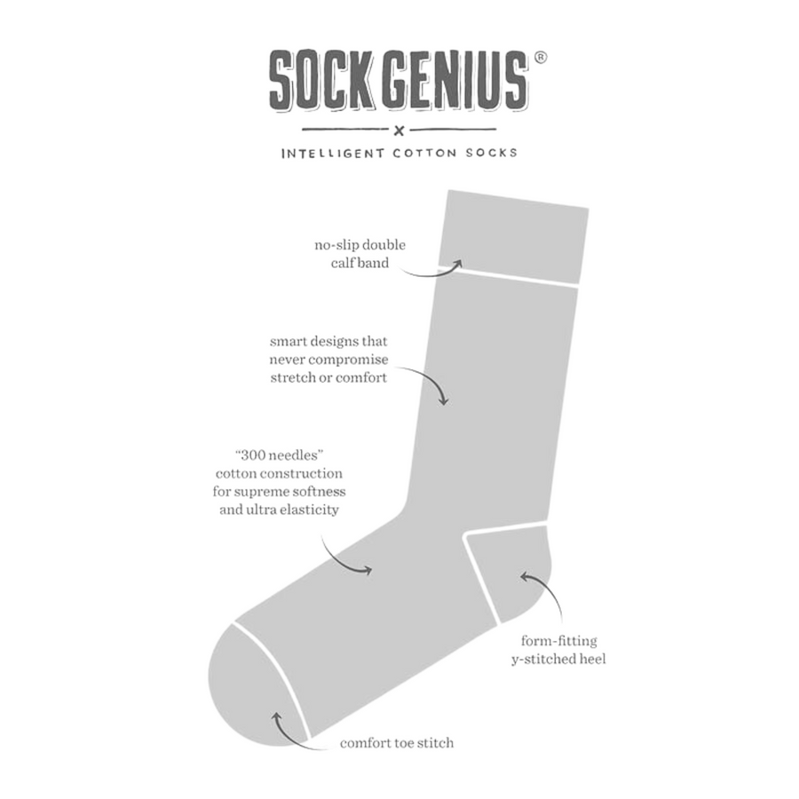 Pizza Party Sock