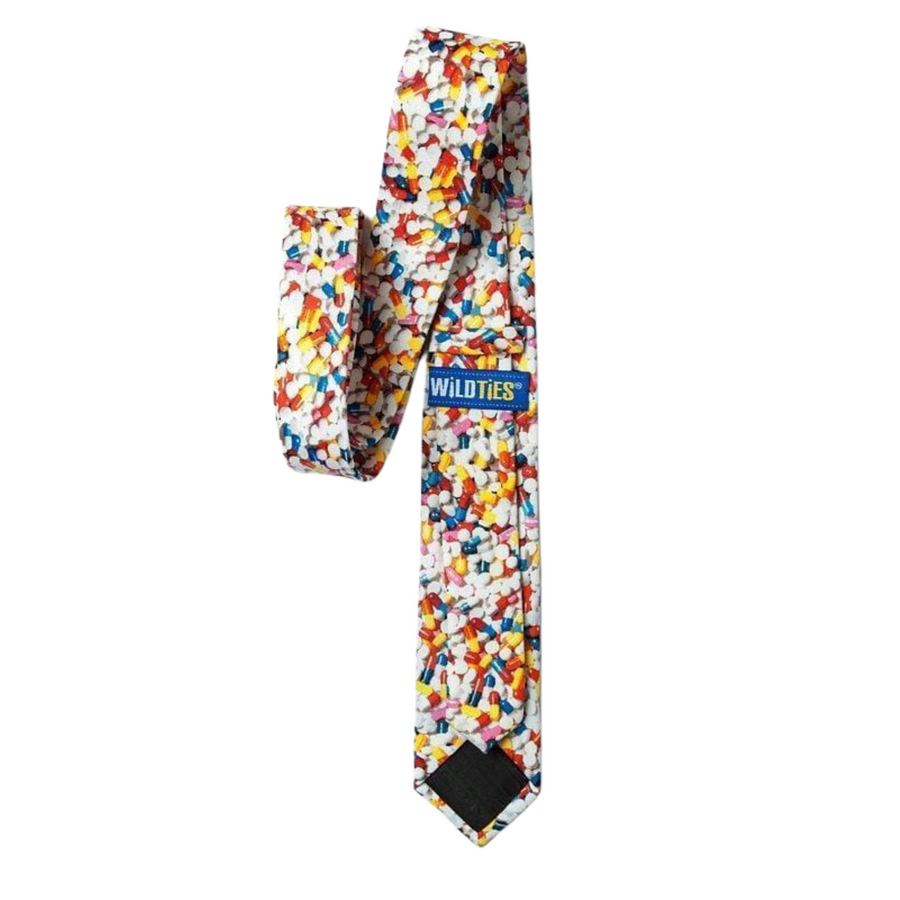 Pill Poppin' Skinny Tie