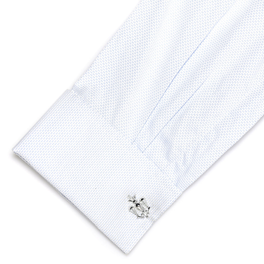 Scales of Justice Silver 2 Cufflinks