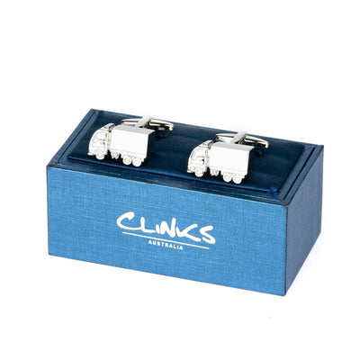 Silver Truck Cufflinks
