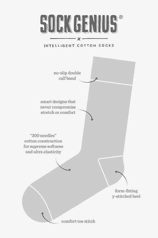 Bicycles Sock, Socks, Blue, Carded Cotton, Nylon, Spandex, SK1015, Men's Socks, Socks for Men, Clinks Australia