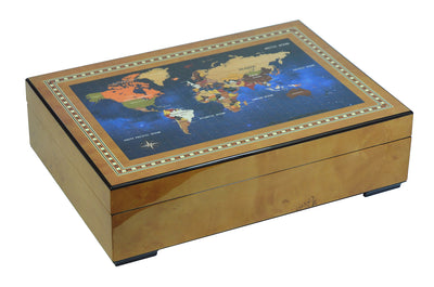 Worl Map , Burl Wooden Watch Box + Jewellery, 6 Watch Box, Cufflink Watch Box + Jewellery, Cuffed Watch Box, Clinks Australia Watch Box + Jewellery, Burl Watch Boxes on Cuffed, Australia Watch Box, Watch + Jewellery Storage Box, Cufflink Watch Display Box, Burl Watch Box, Wooden Watch Box, Burl, Watch Boxes + jewellery, CB5060, Clinks Australia