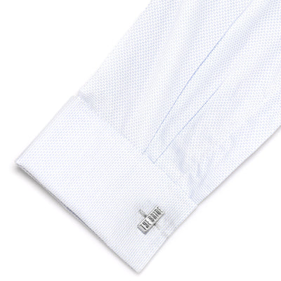 Father of the Bride Raised Lettering  Wedding Cufflinks