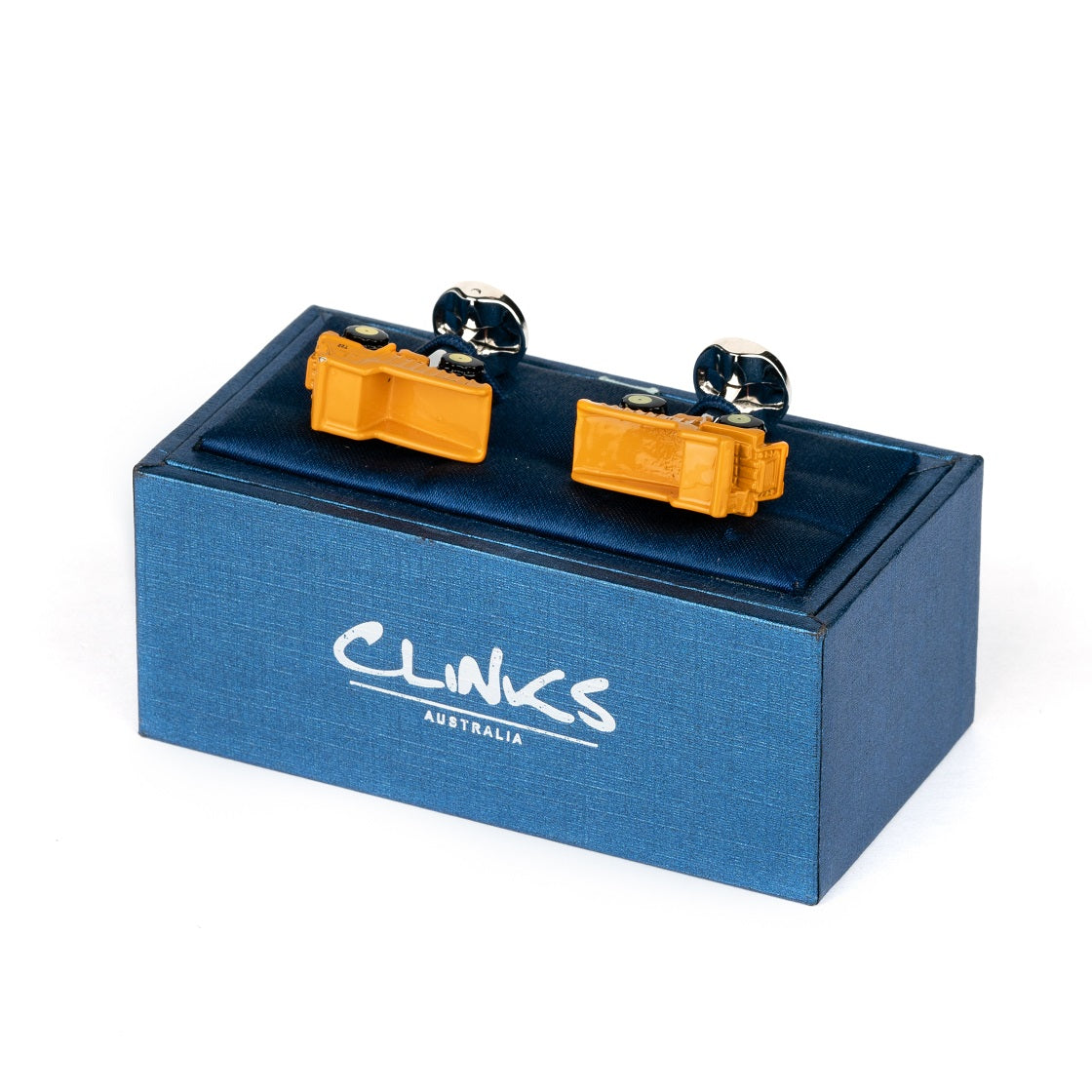 Yellow Dump Truck Cufflinks