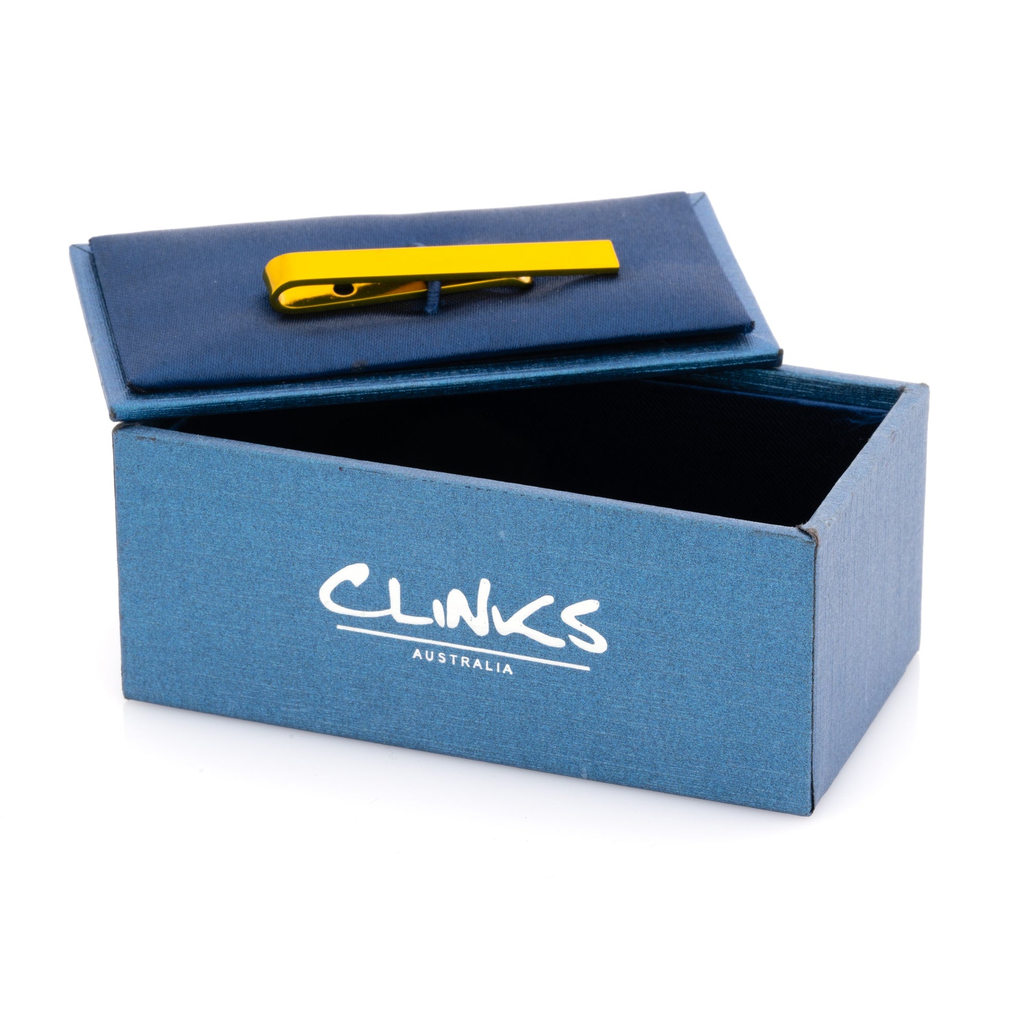 Yellow Metallic Small Tie Bar