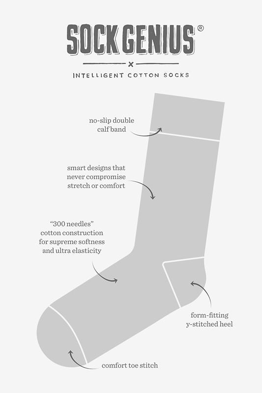Bacon & Eggs Sock , Socks , Mens Socks , Sock Genius , Socks for Men, SK1031, Clinks Australia