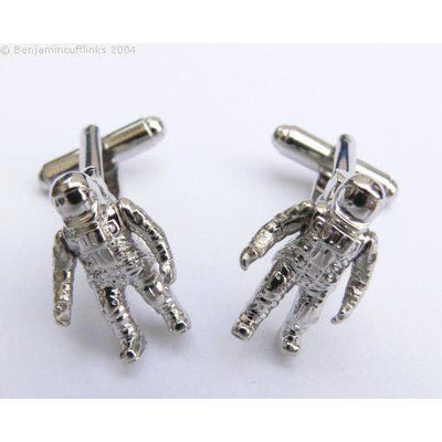 Astronaut Silver Cufflinks