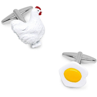 Chicken and Egg Cufflinks