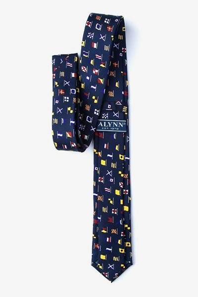 A-Z International Flags Skinny Tie
