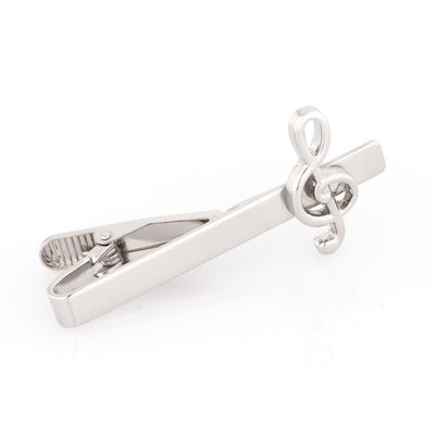 Treble Clef Tie Clip