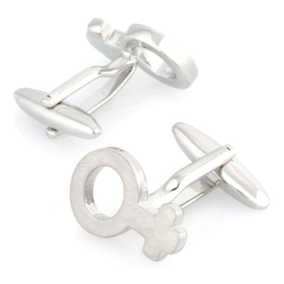 Female Gender Symbol Venus Cufflinks