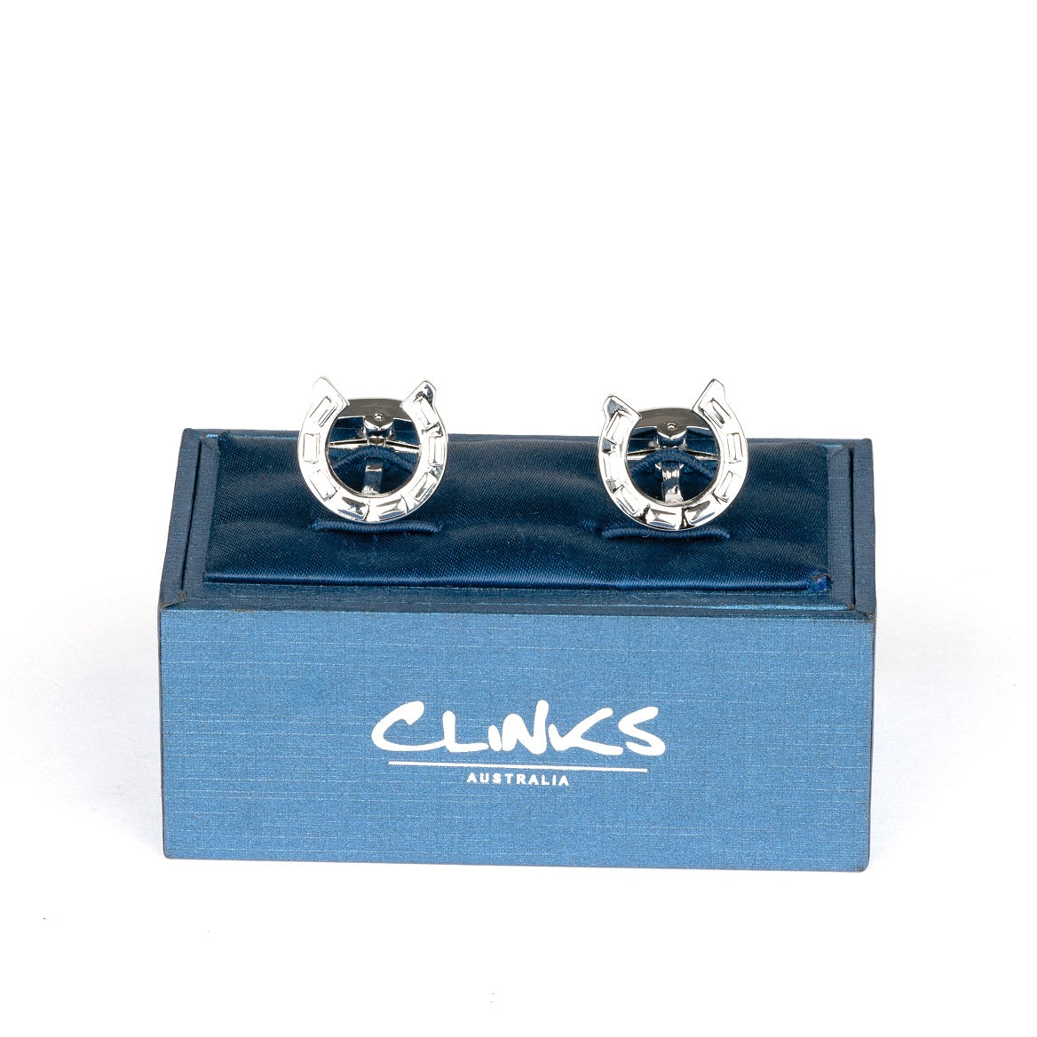 Silver Horseshoe Cufflinks